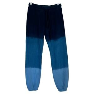 LNA Blue Ombre Sweatpants Joggers Comfy Athleisure Size Small Cotton Loungewear